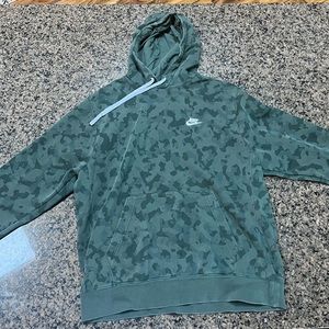 Nike green hoodie